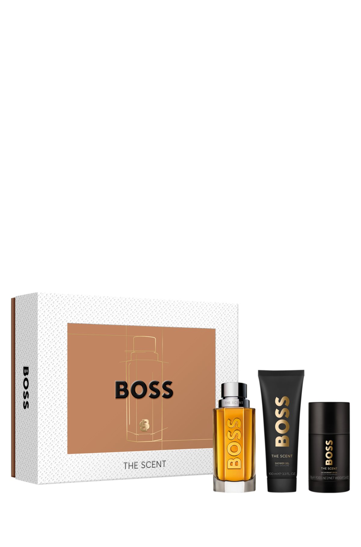 BOSS The Scent Eau de Toilette para Homem 100 ml – Conjunto de Presente 3,4 fl oz