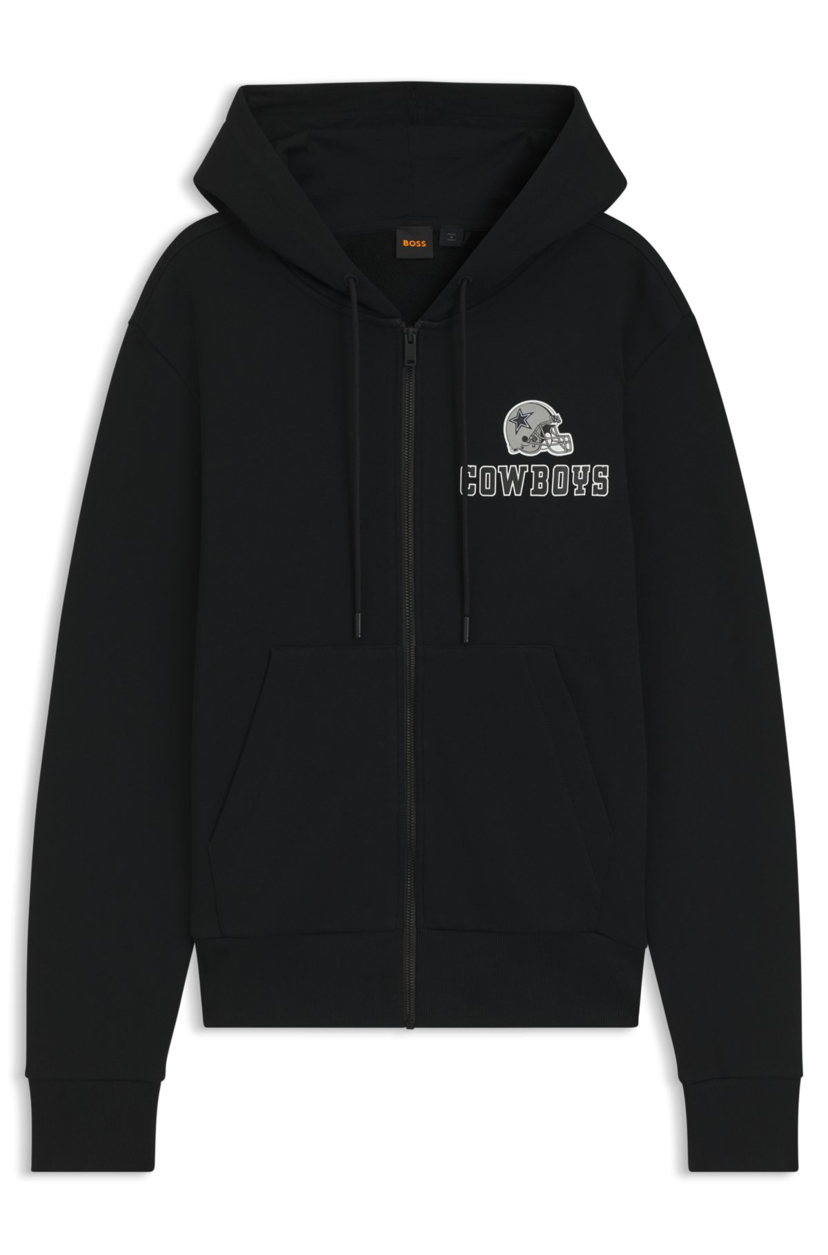 Moletom com zíper BOSS x DALLAS COWBOYS com logotipo alternativo