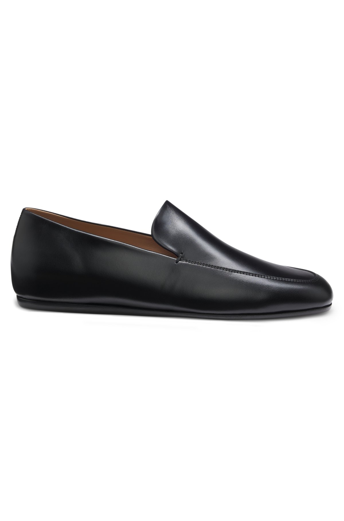 Mocassins em couro