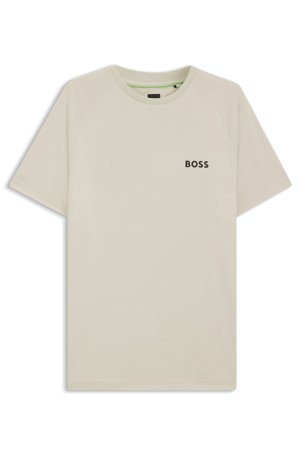 Camiseta masculina slim-fit de secagem rápida com elasticidade em quatro direções