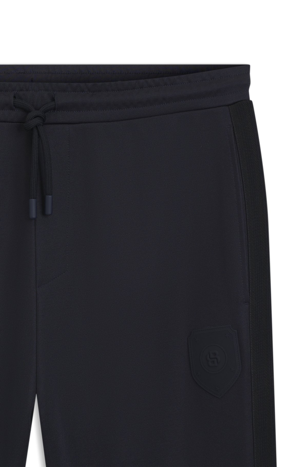 Calças de pijama com logotipo crest em corte regular
