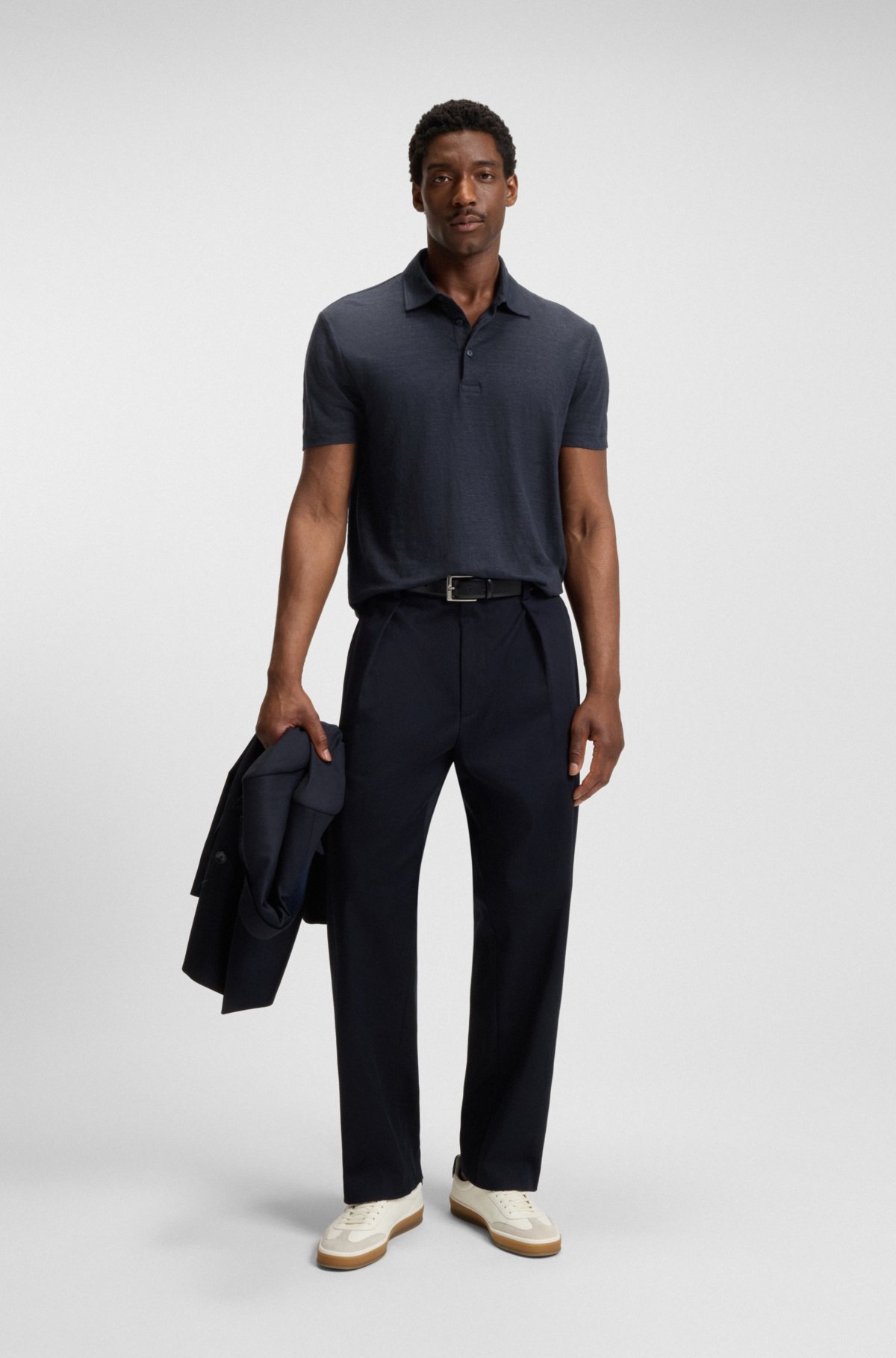 Camisola masculina BECKHAM x BOSS em linho