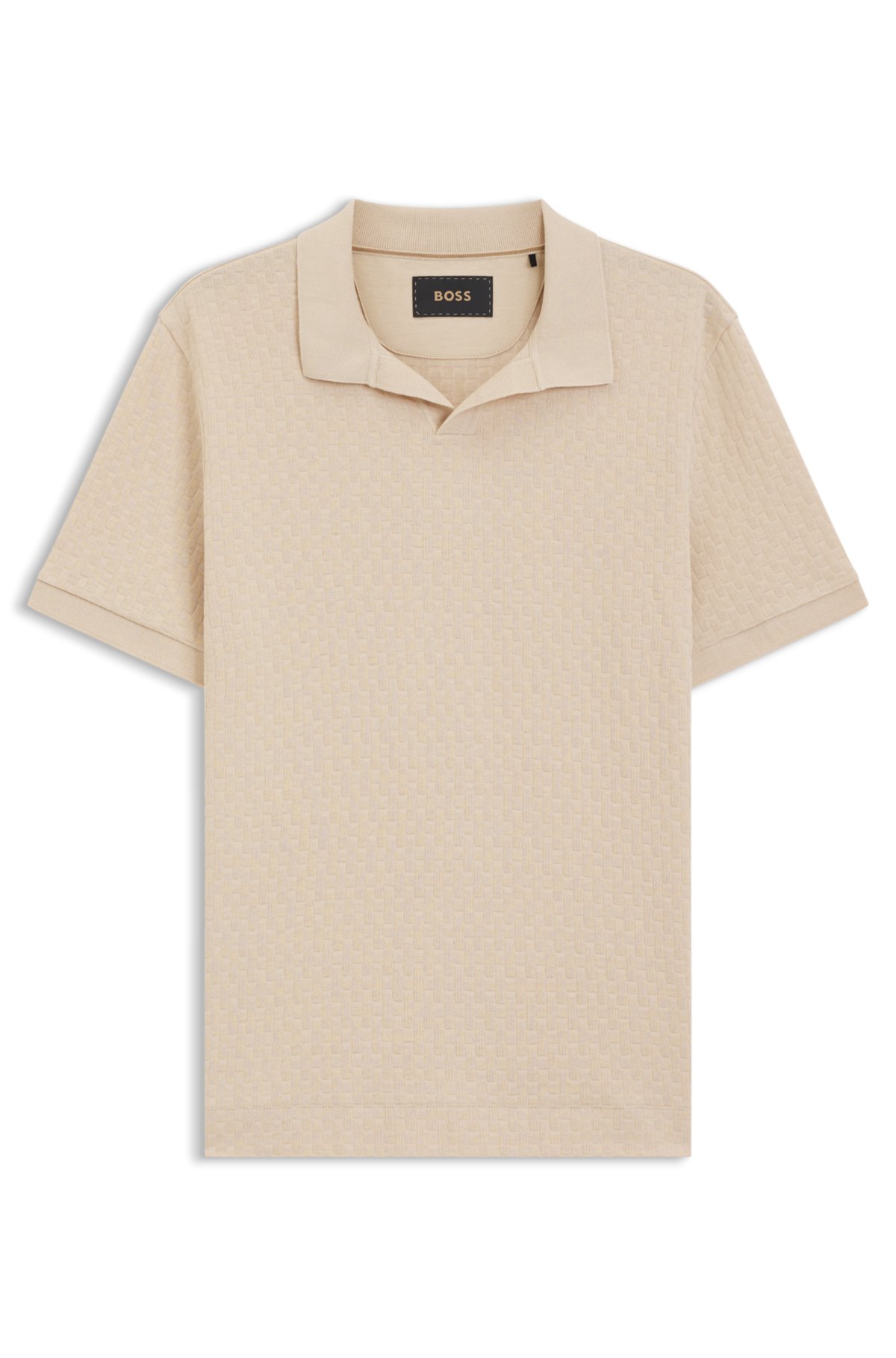 Camisa polo Johnny em algodão elástico italiano