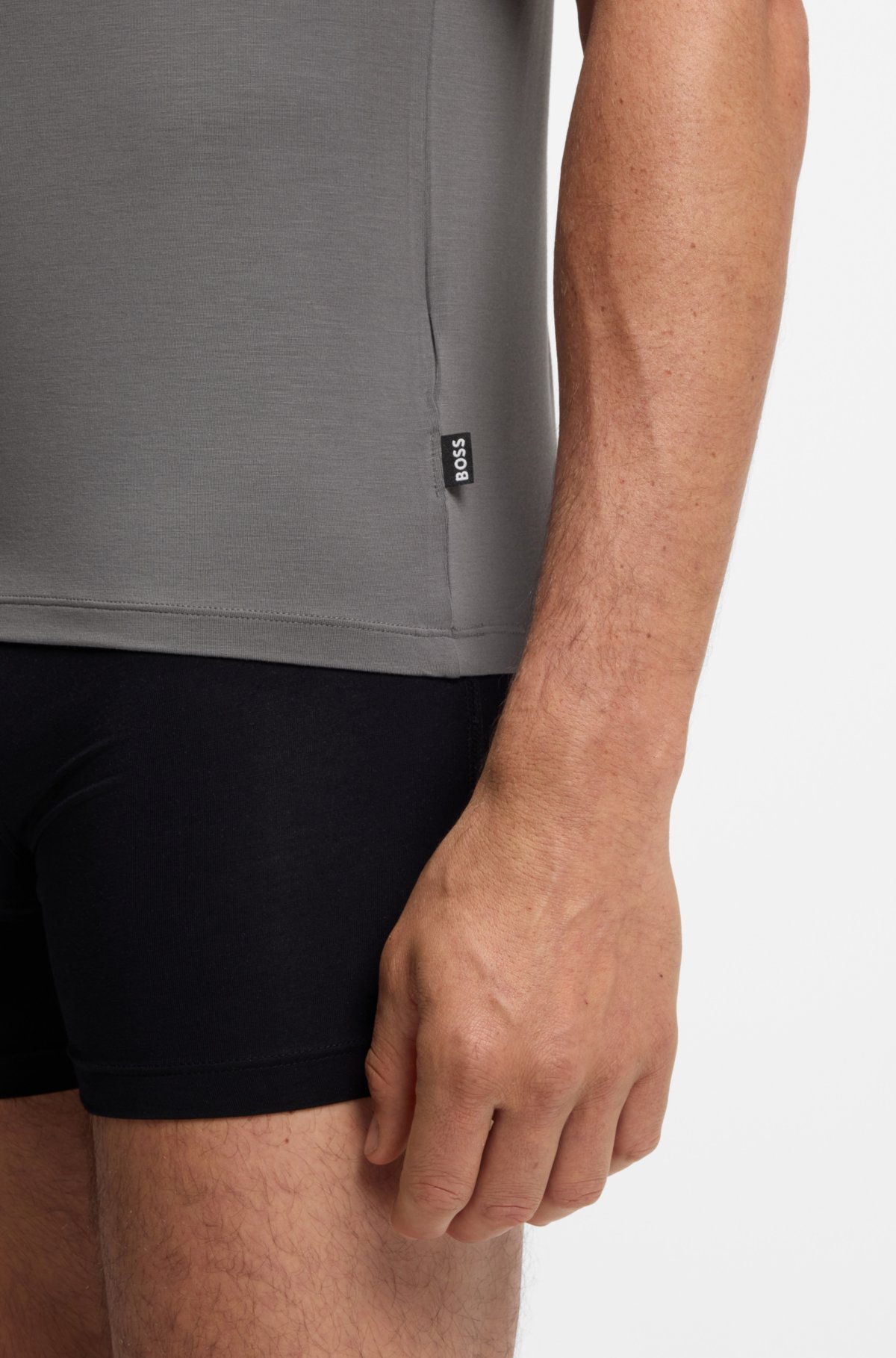 Conjunto de três camisolas de calcinha transpiráveis