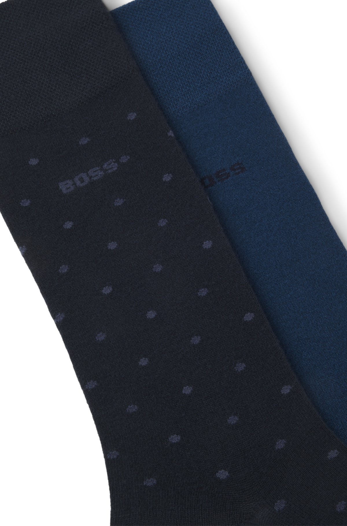 Conjunto de duas meias de comprimento regular