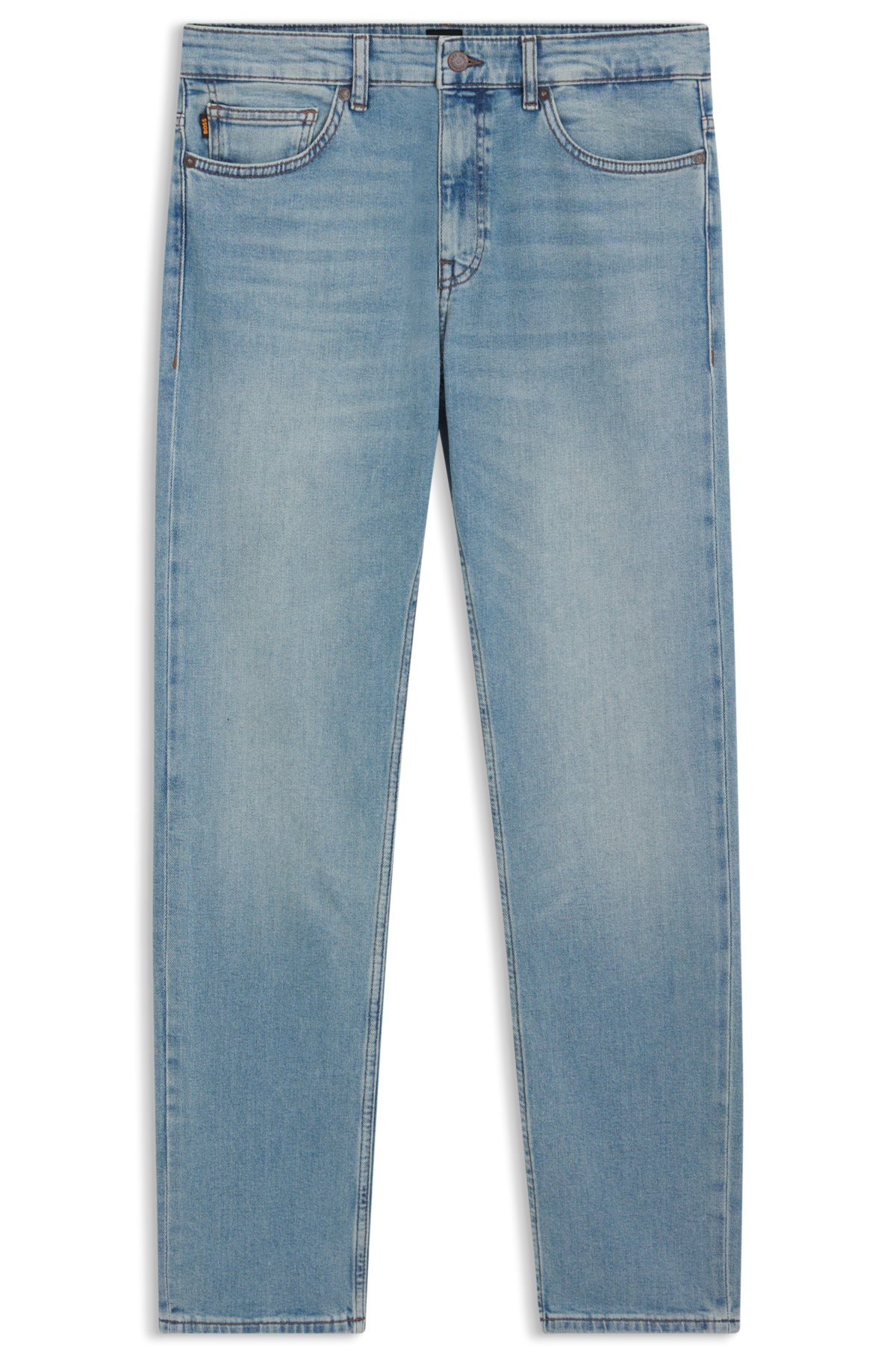 Calças jeans slim-fit Delaware em denim conforto-estretch azul