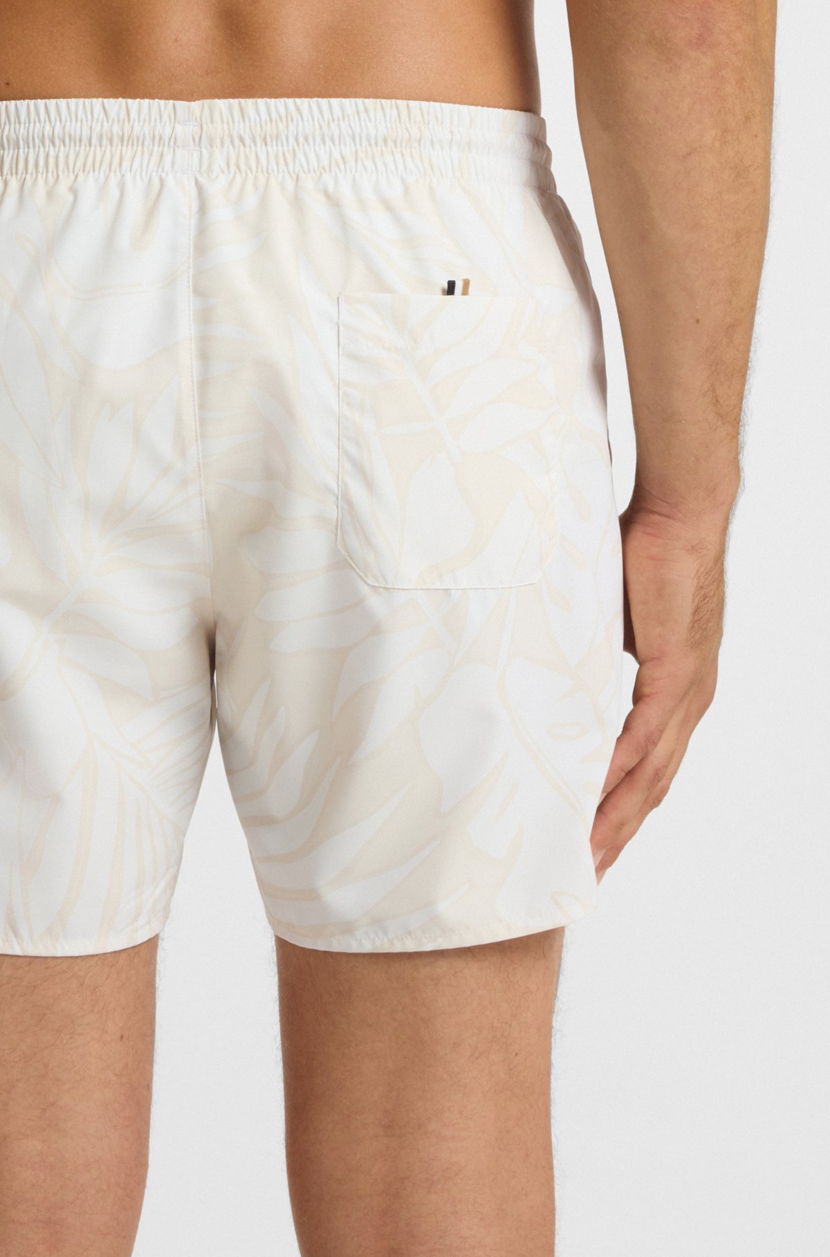 Bermudas de banho com estampa total