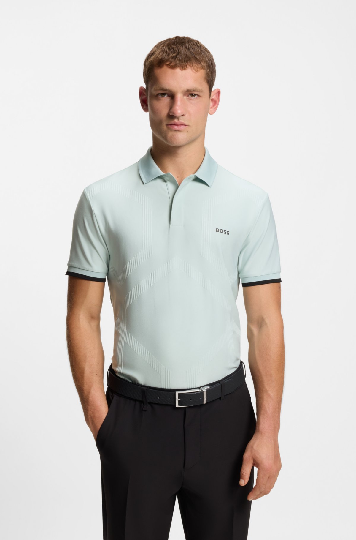 Camisa polo Bodymap com desempenho de secagem rápida