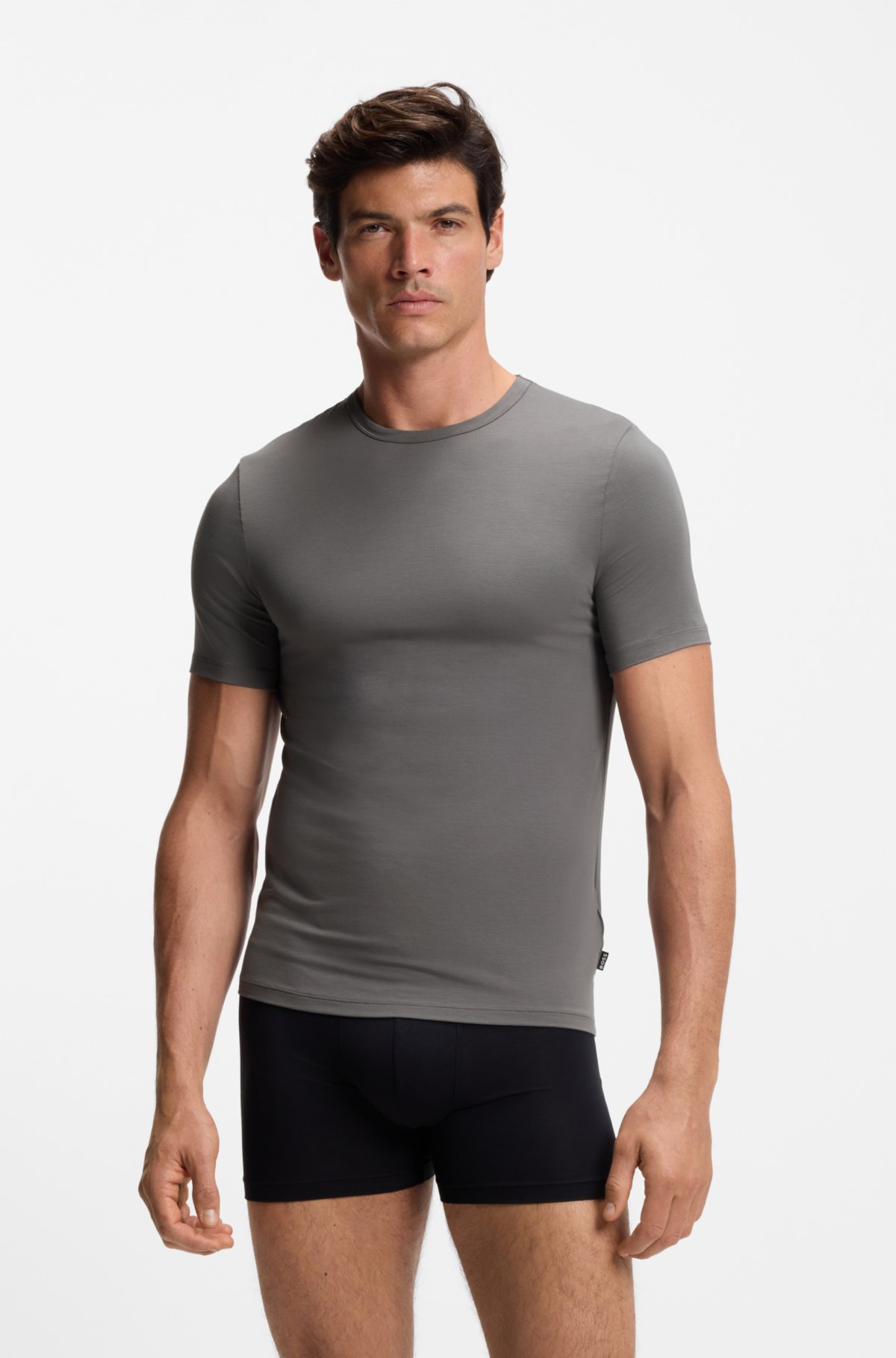 Conjunto de três camisolas de calcinha transpiráveis