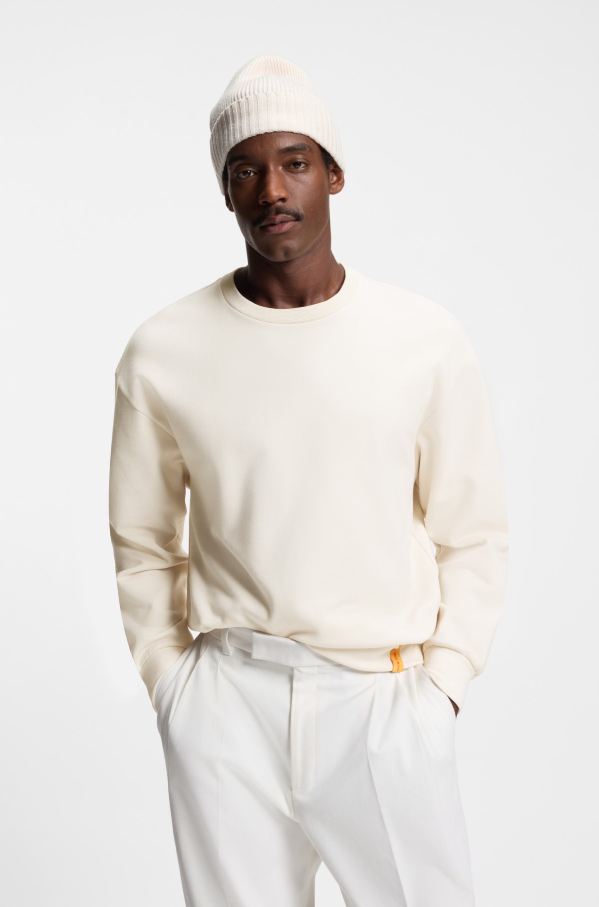 Sweatshirt unissex BOSS x Steiff em mistura de algodão